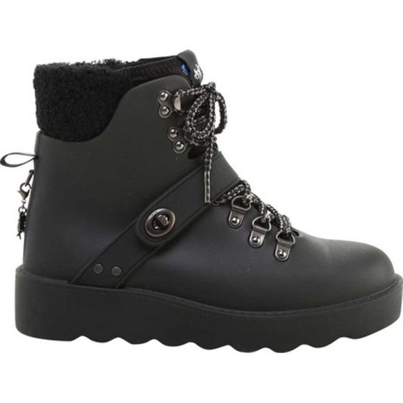 Coach Black Rain Urban Hiker Ankle Boot - Picture 9 of 12
